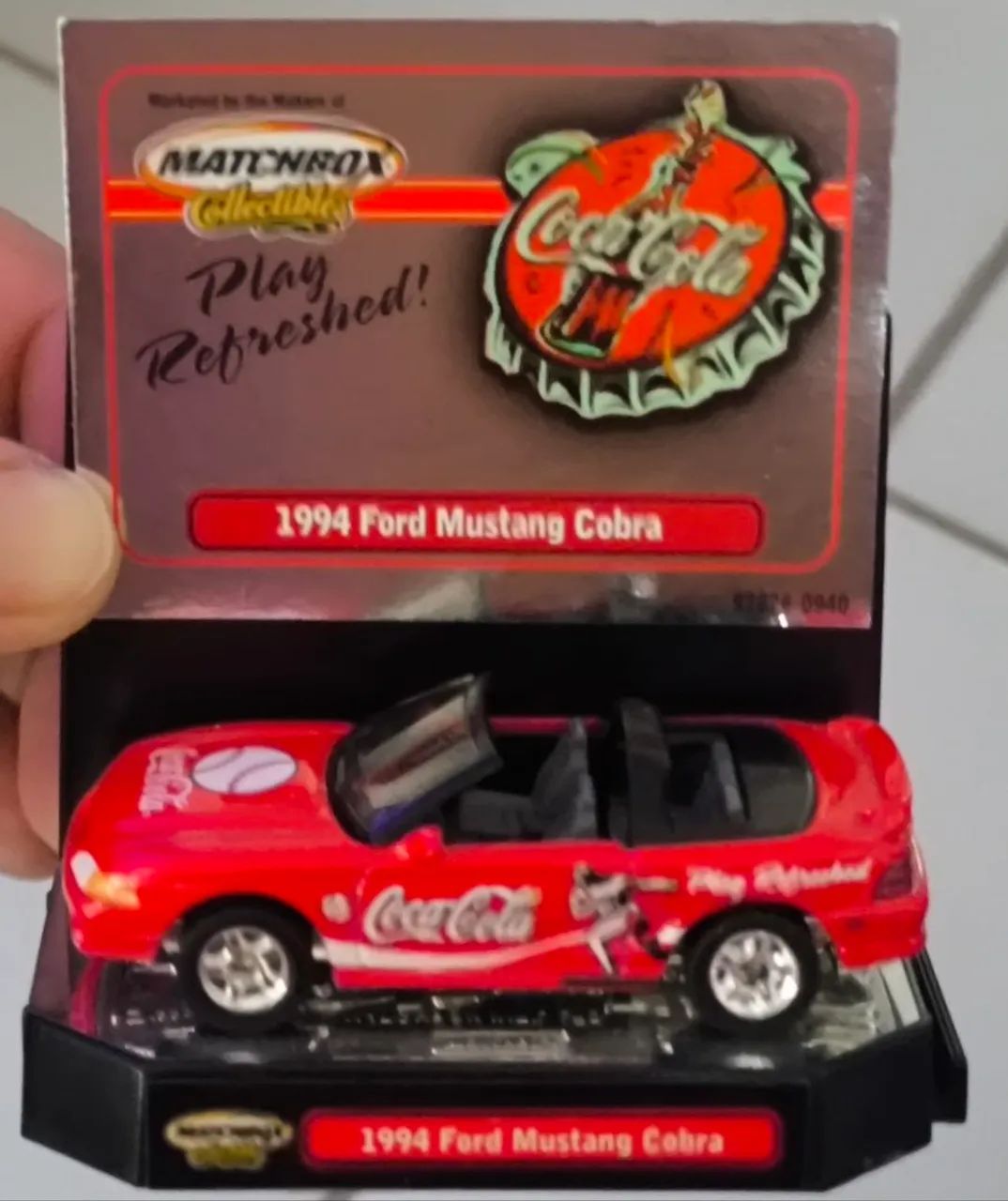 Matchbox Ford Mustang Cobra Coca Cola  - Foto 2