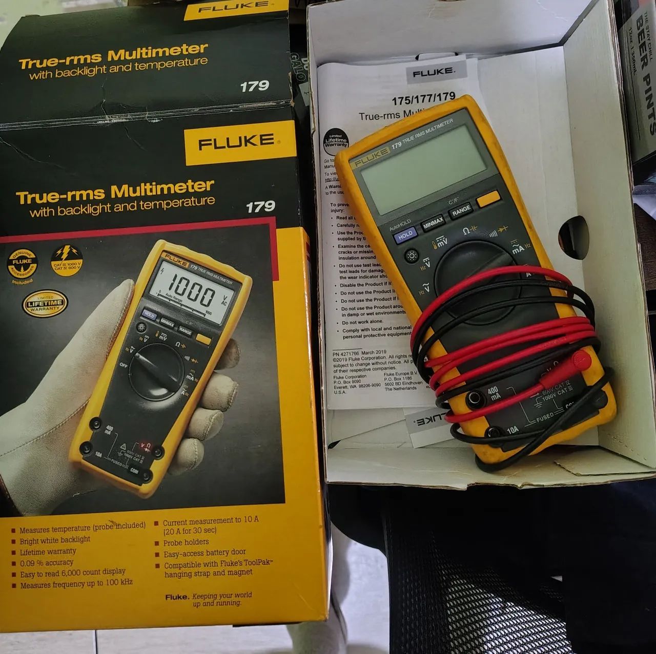 Multímetro Digital Fluke True-rms 179
