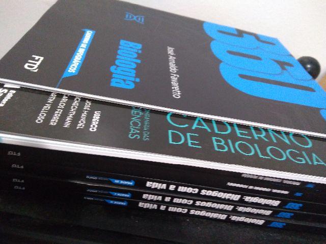 Livro BOX Biologia 360 com 6 livros novos
