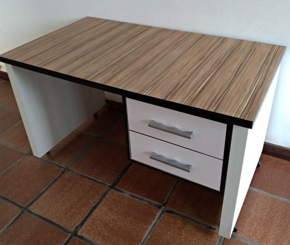 Mesa de Escritório MDF madeirado - Foto 5