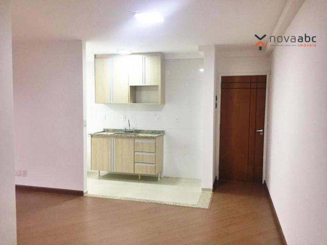 Apartamento com 2 dormitórios à venda, 54 m² por R$ 212.000 - Parque das Nações - Santo An - Foto 2