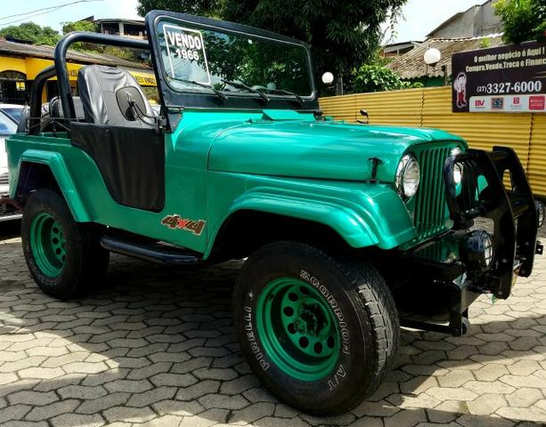 Jeep Willys 4x4 gasolina 1966/66. Muito novo. Raridade! Confira! - Foto 2