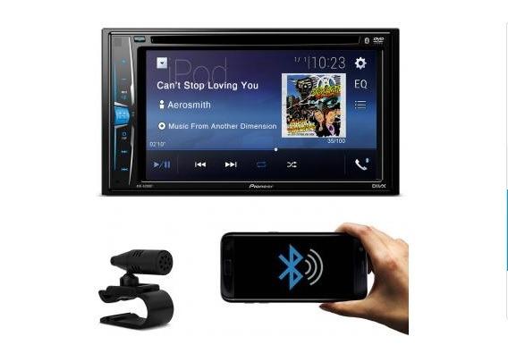 Dvd Player Automotivo Pioneer Avh-A208bt 2 din 6.2
