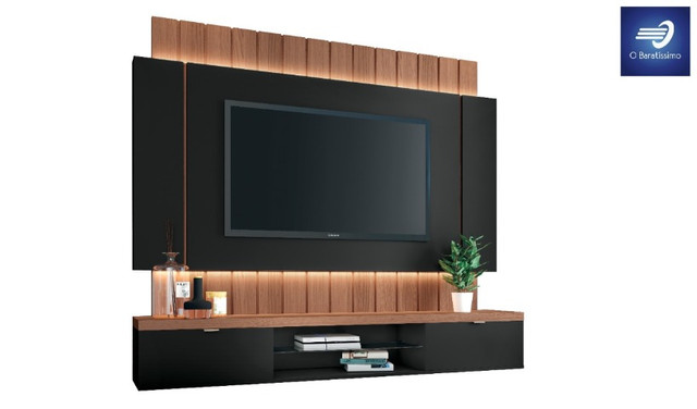 Home Suspenso com Fitas de LED para TV até 55" - Foto 2