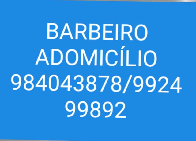 Barbeiro sem espera, no conforto d seu lar