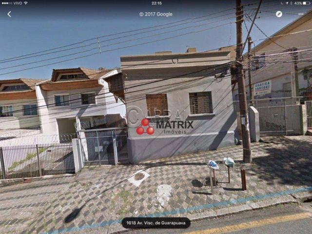 Terreno residencial à venda, centro, curitiba - te0743.
