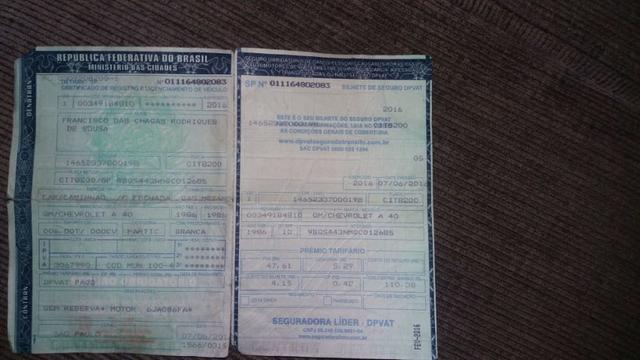 Vende Caminhão Bau- A 40 alcool e gnv , ano 86 - Foto 16