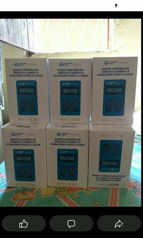 Máquina de passar cartão mercado pago