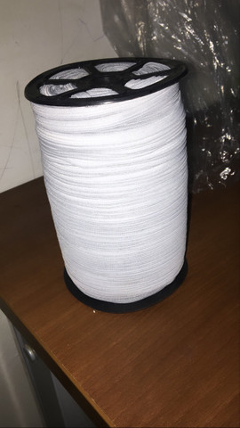 Elástico branco 200metros. 60$