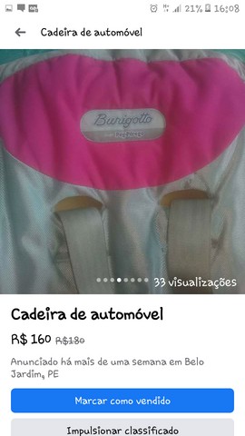 Cadeira Infantil Veiculo - Foto 4