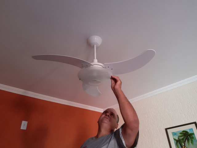 Instalação de ventilador de teto - Foto 3