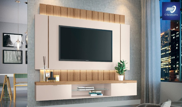 Home Suspenso com Fitas de LED para TV até 55" - Foto 3
