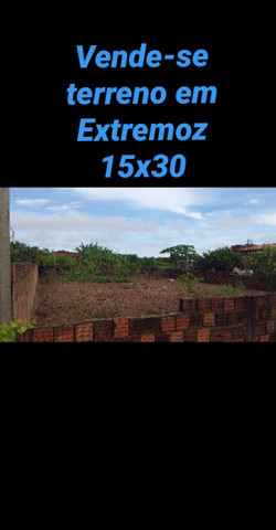 Vende-se ou troca terreno em Extremoz!