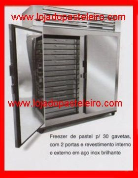 Freezer/Frezer/Geladeira Para Pastéis/gaveteiro com motor, Pastelarias - Foto 2