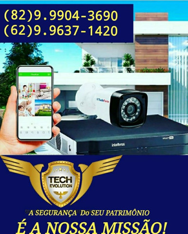 Cameras cftv ,sistemas de alarmes Tech Evolution protegendo a sua familia - Foto 3