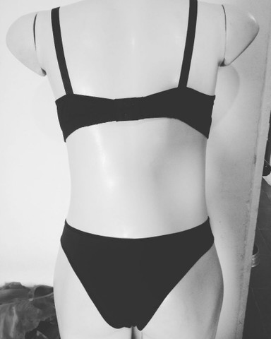 Conjunto preto reforçado - Foto 2