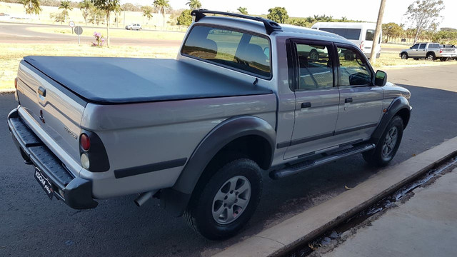 L200 2010 outdoor 2.5 diesel 4x4 completa prata - Foto 6