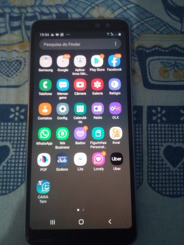 Samsung A8 64 gb vendo ou troco - Foto 2