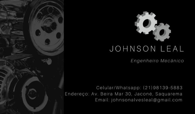 Engenheiro Mecânico - Johnson Alves Leal - Crea-RJ Ativo - Foto 2