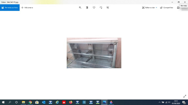 Balcao Refrigerado para Bolos e Doces
