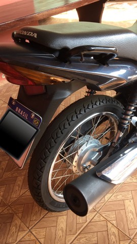 HONDA/CG 150 TITAN 2009  CINZA 