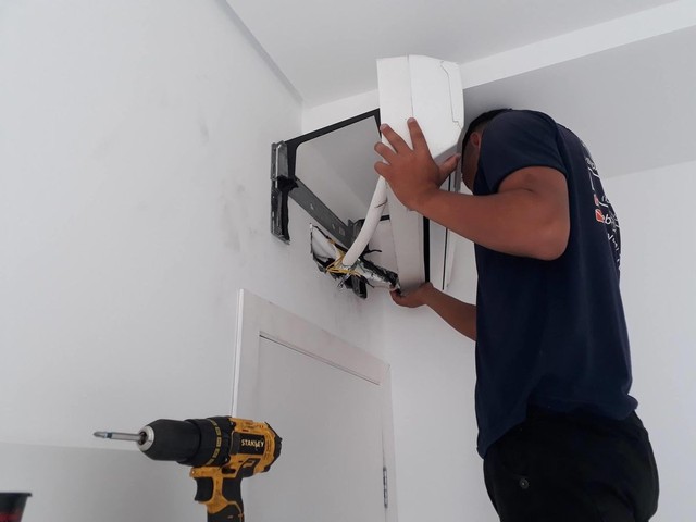 Instalação de ar condicionado