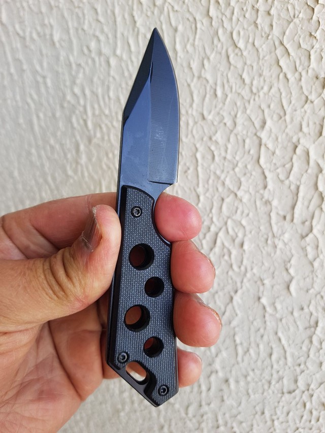 Faca Neck Knife Delta Defender - DE COLEÇÃO NOVA NUNCA USADA - (Ver descrição abaixo) - Foto 2
