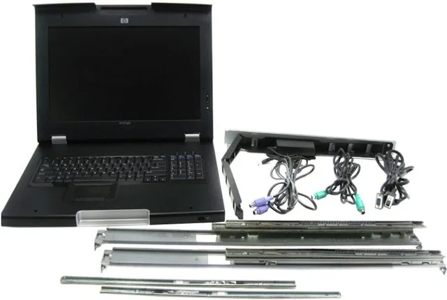 Console Rackmount Keyboard Hp Tft7600