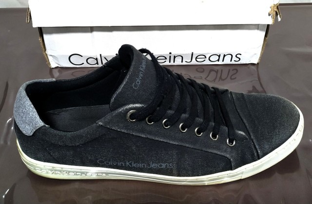 Sapatênis Masculino Calvin Klein Original, Nº 41, na Cor Preto - Roupas e  calçados - Santa Terezinha, São Bernardo do Campo 1011544491 | OLX