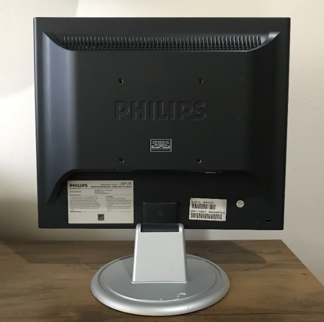 Monitor Philips 150s 15 Prata - Computadores e acessórios - Wenceslau Braz  1011991361 | OLX