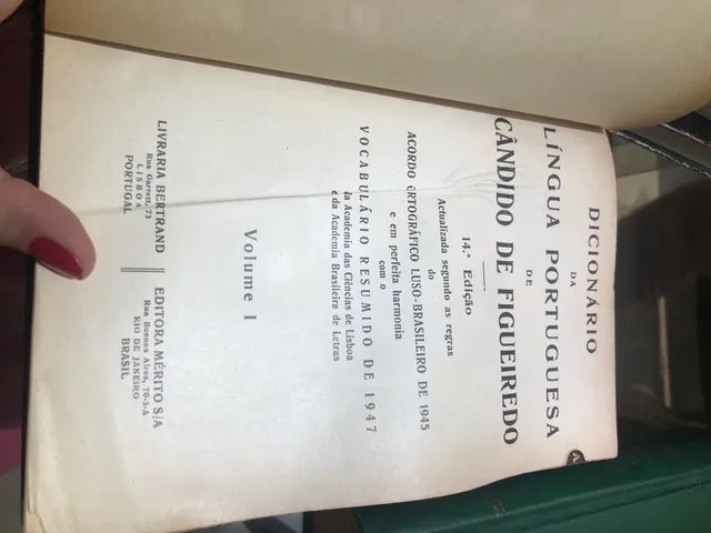 Dicionário Antigo 1947 14edicao - Foto 2