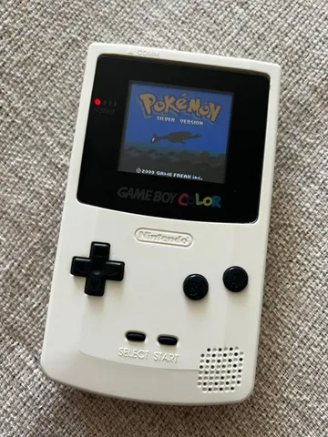 caixa com berço repro para pokemon yellow de gameboy classic gb