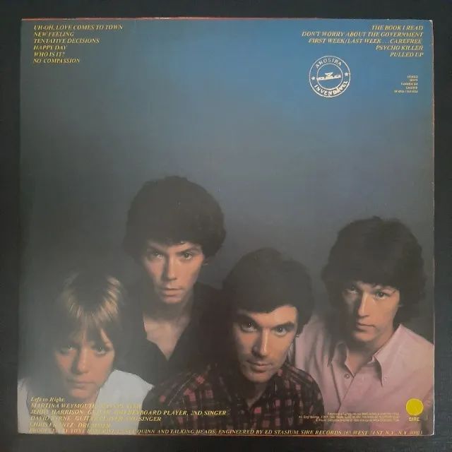 Lp Disco de Vinil Talking Heads 77 Og Promo C/ Release Imprensa Raro - Foto 3