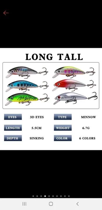 Isca artificial ultra Light,  minnow spinning  - Foto 2
