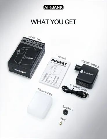 Mini Compressor Bomba De Ar Airbank - Foto 2