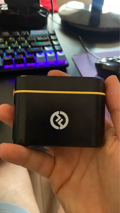 Microfone sem fio Hollyland Lark M2 -Troco em monitor grande para pc - Foto 3