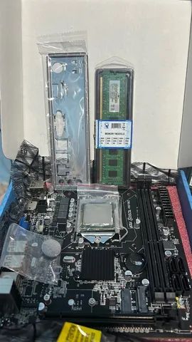 Kit processador i5 + memória + placa mãe h61