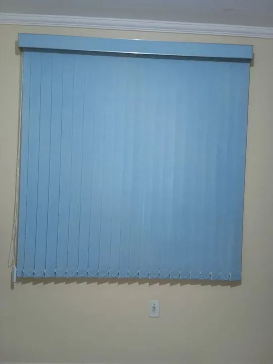 Persianas Verticais Azul Claro - Foto 2