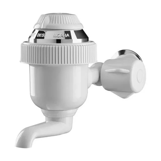 Torneira Eletrônica 4400w Branca Bica Baixa E260 Sintex - Foto 2