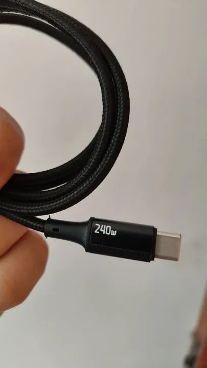 Cabo Tipo C para celular, suporta até 240w - Foto 4