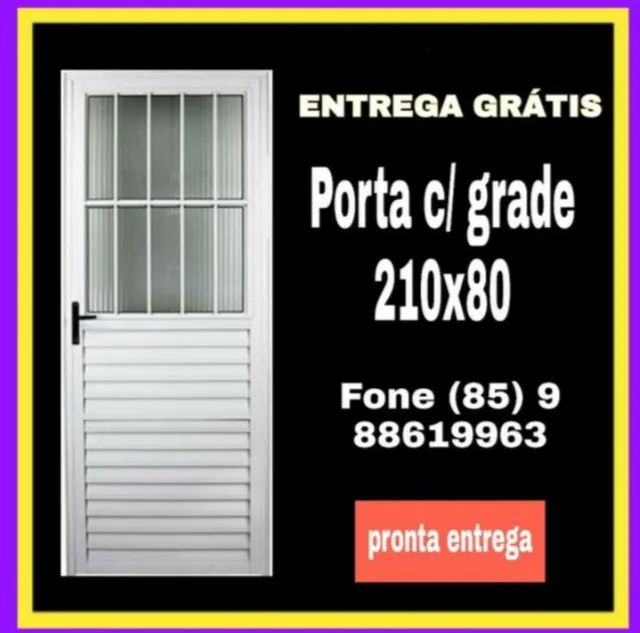 Porta Alumínio Postigo Basculante Veneziana (Nova)