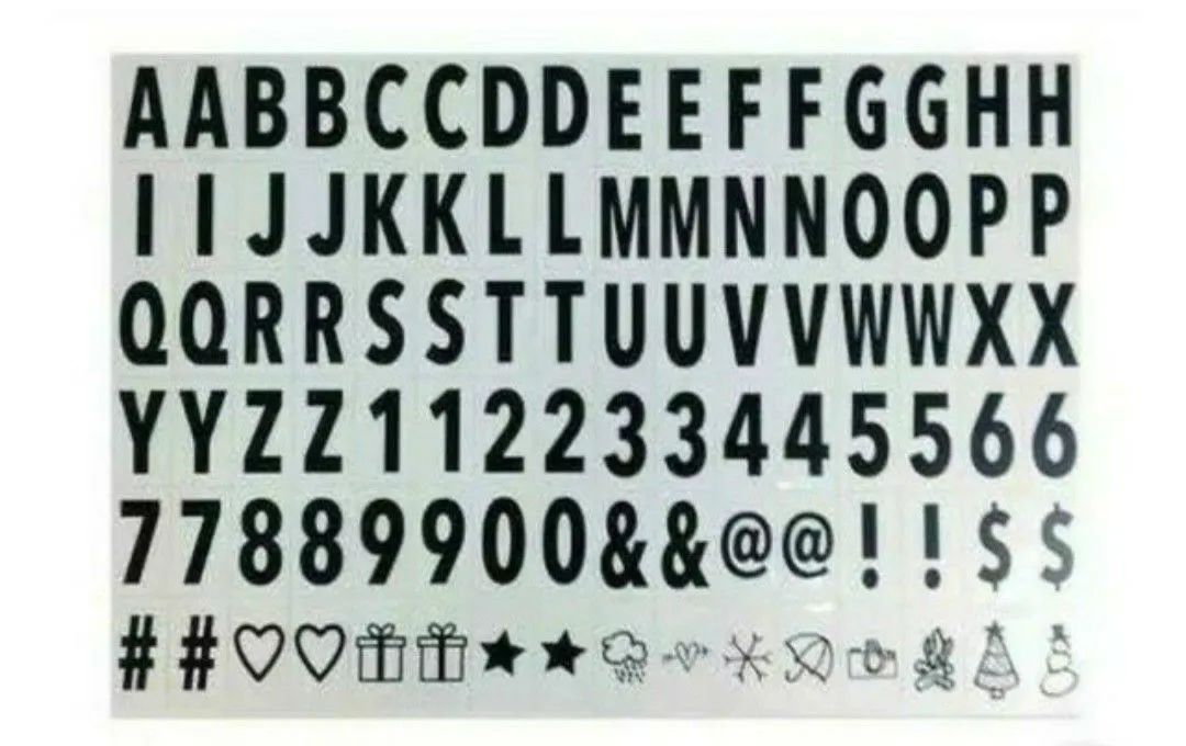 Luminária led Tam G (letras /números/ símbolos) - Foto 6