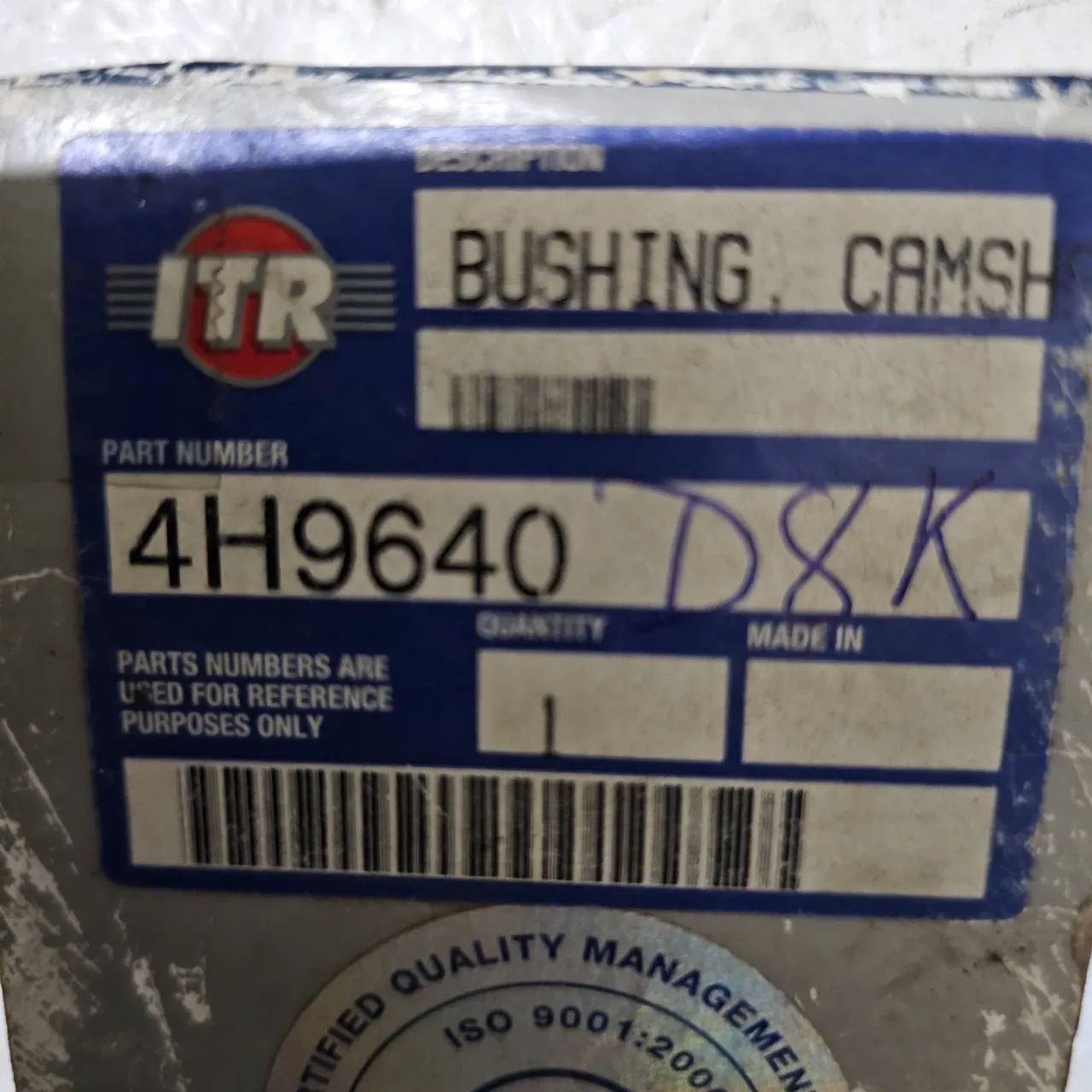 Trator esteira caterpillar D8H D8K bucha comando motor nova 4H9640 - Foto 5