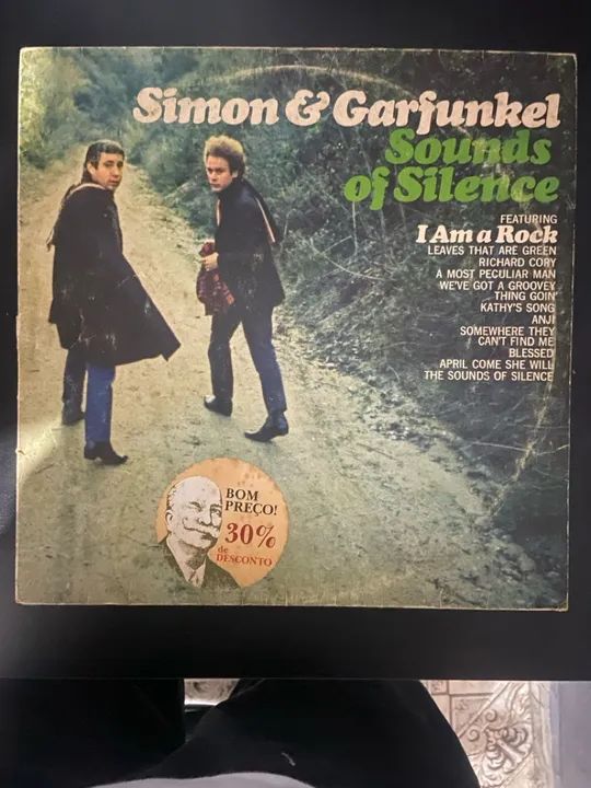 LP Sounds Of Silence Simon e Garfunkel