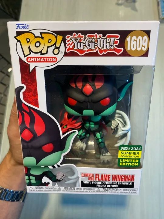 Funko pop - Elemental Hero Flame Wingman 1609 - Yu_gi_oh - Foto 2