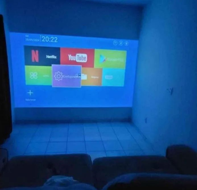 Smart Projetor HY300 PRO Android Wifi Portátil Magcubic Original - Foto 6