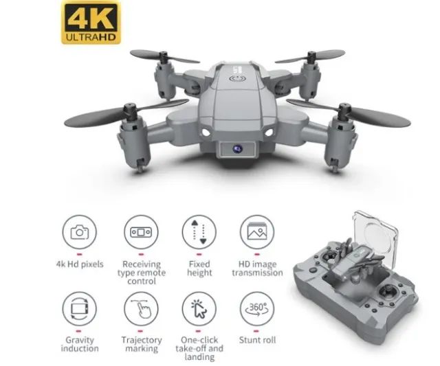 Mini Drone KY905 com câmera 4K fpv - Foto 2