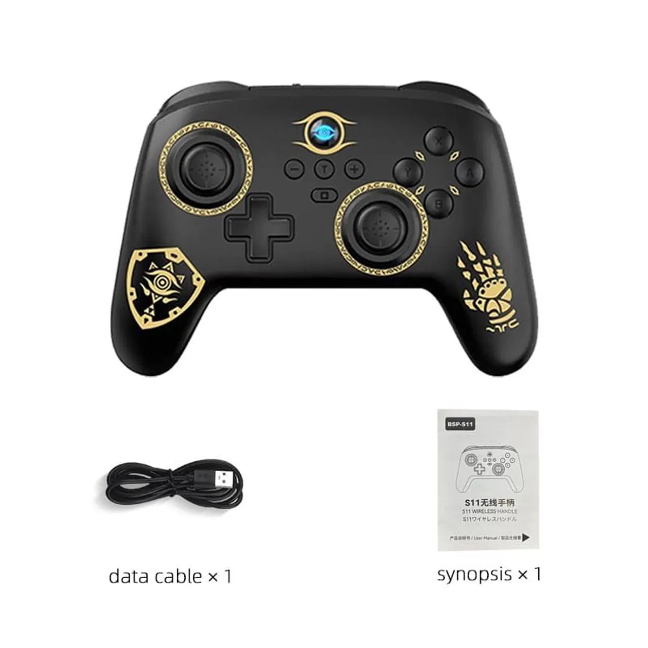 Controle sem fio Bluetooth, Gamepad Para Nintendo Lite/OLED, PC, Steam, Android, iOS - Foto 3