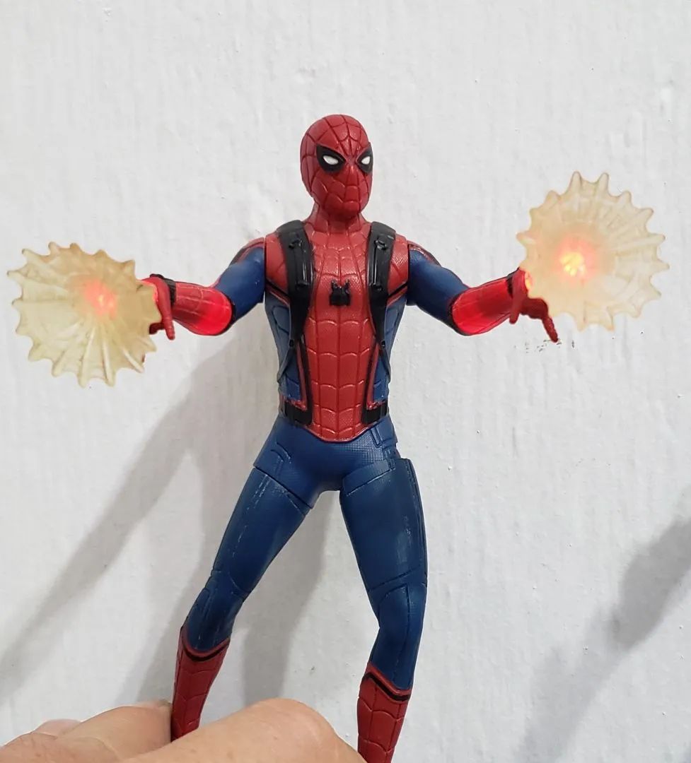 Boneco homem aranha hasbro ler descrição  - Foto 4