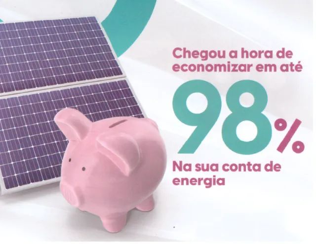 Oportunidade! Com Energia Solar Economize Até 98% Na Conta de Luz